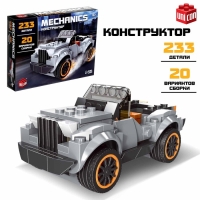 Конструктор &laquo;Кабриолет&raquo;, 20 вариантов сборки, 223 детали