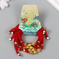 Браслет фен-шуй "Китайские фонарики" регулируемая длина Браслет фен-шуй "Китайские фонарики" регулируемая длина