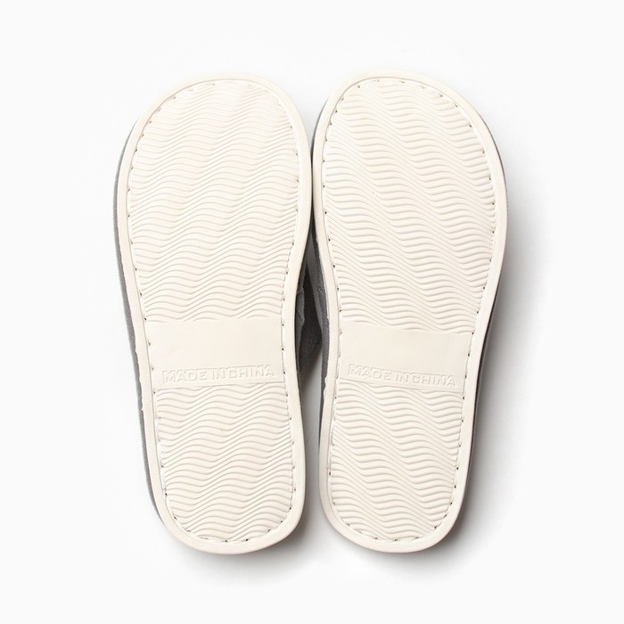 Тапочки мужские размер 44-45, цвет серый