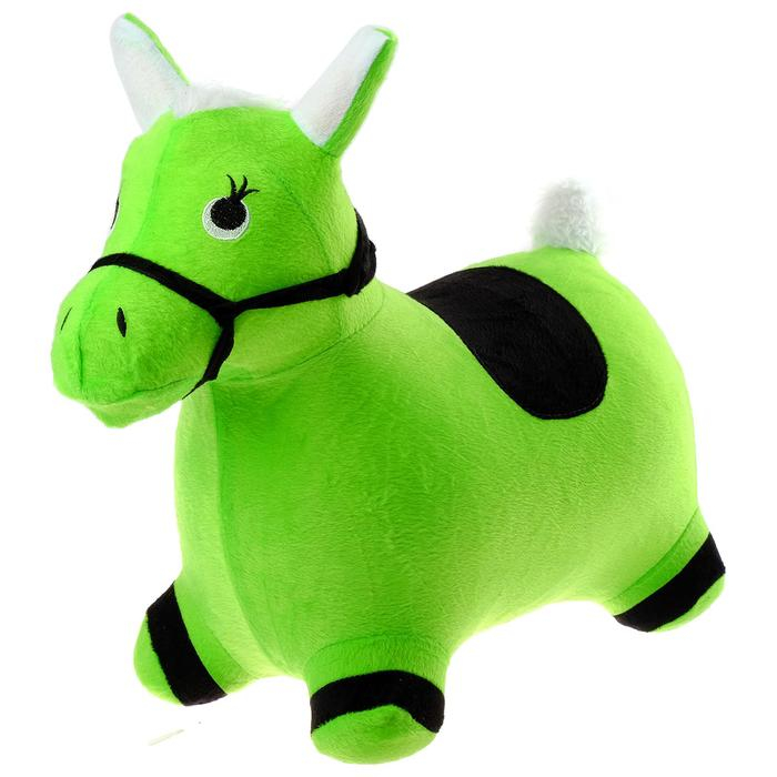 Попрыгун ZABIAKA «Лошадка», текстильная отделка, h=50 см, 1400 г, цвет МИКС Попрыгун ZABIAKA «Лошадка», текстильная отделка, h=50 см, 1400 г, цвет МИКС