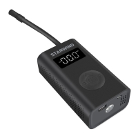 Автомобильный компрессор Starwind CC-140 15л/мин шланг 0.18м, встроенный АКБ Автомобильный компрессор Starwind CC-140 15л/мин шланг 0.18м, встроенный АКБ