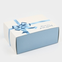 Коробка складная «Бант», 20 х 15 х 8 см Коробка складная «Бант», 20 х 15 х 8 см