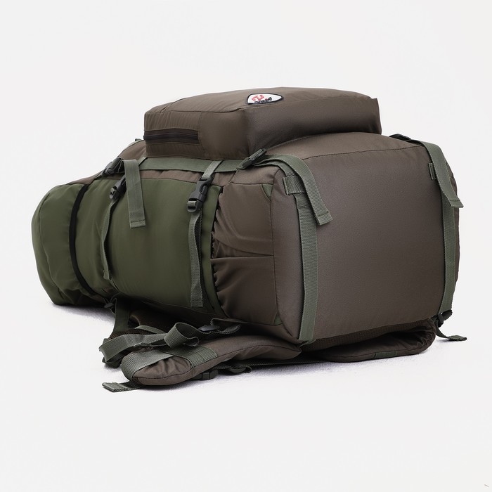 Рюкзак туристический, Taif, 90 л, отдел на шнурке, наружный карман, 2 боковых кармана, цвет зелёный Рюкзак туристический, Taif, 90 л, отдел на шнурке, наружный карман, 2 боковых кармана, цвет зелёный