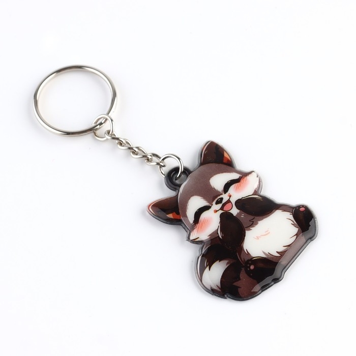 Брелок для ключей &laquo;Красная панда&raquo;, 3.5 х 4.1 см