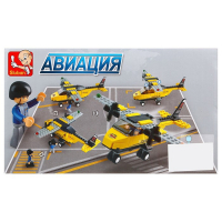 Конструктор &laquo;Самолёт&raquo;, 110 деталей