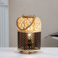 Настольная лампа "Изза" Е27 15Вт 21,5х21,5х31 см RISALUX Настольная лампа "Изза" Е27 15Вт 21,5х21,5х31 см RISALUX