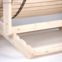 Шезлонг двухместный, гибкий, хвоя, 100&times;115&times;78см