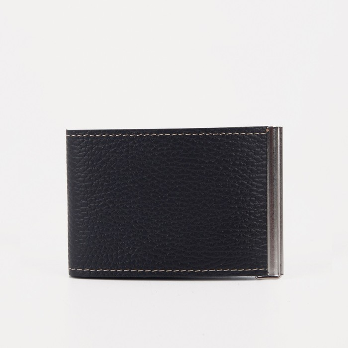 Зажим для купюр, для монет, цвет чёрный Зажим для купюр, для монет, цвет чёрный