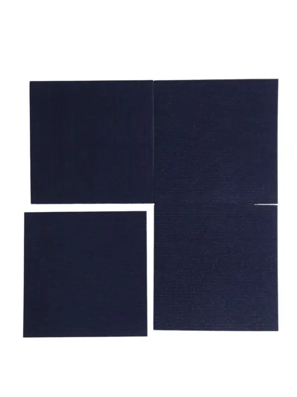 Самоклеящийся ковролин 30х30см, синий