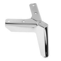 Опора мебельная CAPPIO OP05, h=100 мм, 11.5х11.5 мм, цвет хром Опора мебельная CAPPIO OP05, h=100 мм, 11.5х11.5 мм, цвет хром