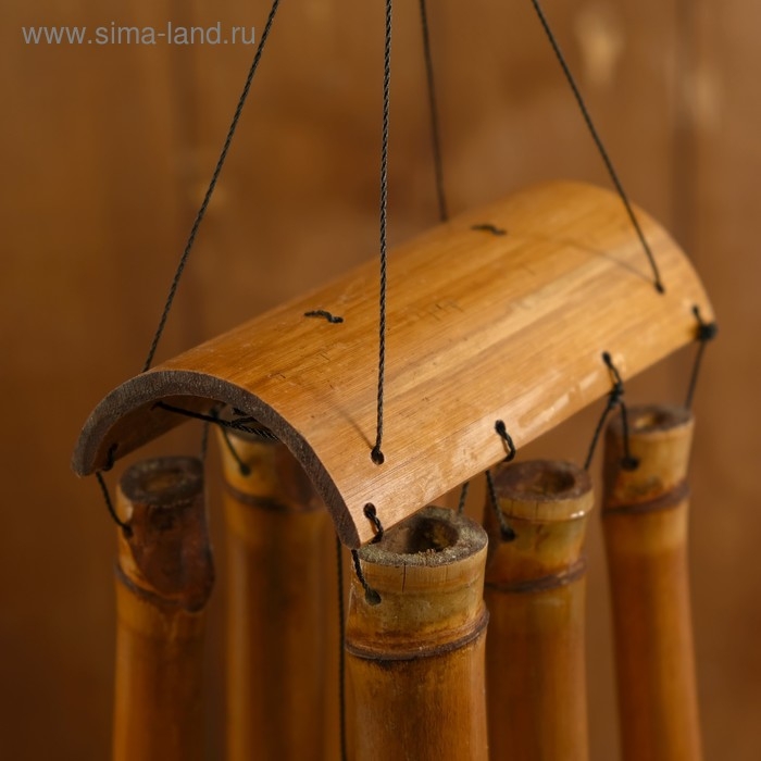 Музыка ветра "Дыхание" бамбук 15х7х75 см