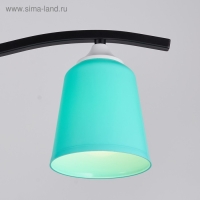 Плафон универсальный "Цилиндр" Е14/Е27 лазурный 11х11х12см Плафон универсальный "Цилиндр" Е14/Е27 лазурный 11х11х12см