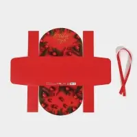 Коробка новогодняя складная &laquo;Новогоднее фото&raquo;, 22 х 15 х 6 см, Новый год