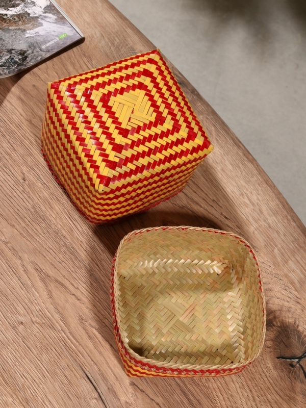 Корзинка плетеная "Севилья" 16х16х12 см