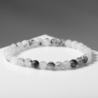 Браслет шар №6 &laquo;Агат волосатик&raquo;