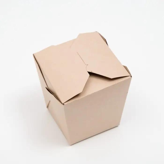 Коробочка для лапши &laquo;ВОК&raquo; сборная, крафтовая, 10 х 10 х 10,5 см