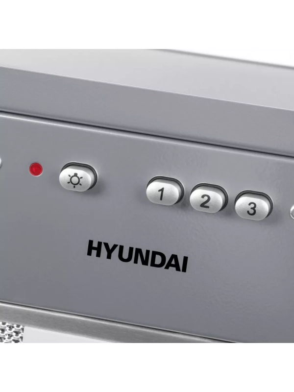 Вытяжка встраиваемая HBB 6035 IX серебристый