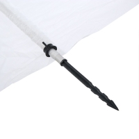 Парник прошитый, длина 4 м, 5 дуг из пластика, дуга L = 2 м, d = 16 мм, спанбонд 40 г/м², 10 клипс Парник прошитый, длина 4 м, 5 дуг из пластика, дуга L = 2 м, d = 16 мм, спанбонд 40 г/м², 10 клипс