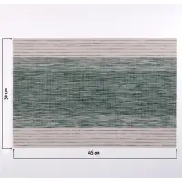 Салфетка сервировочная на стол &laquo;Космос&raquo;, 45&times;30 см, цвет зелёный