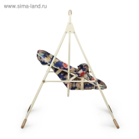 Качели детские напольные &laquo;Ветерок-Люкс&raquo;, бежевый рисунок МИКС