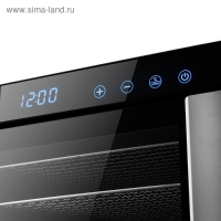 Сушилка для овощей и фруктов Kitfort КТ-1911, 650 Вт, 6 ярусов, 35-75 &deg;С, серебристая