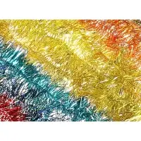 Мишура новогодняя №7, d-7 см, L-160 см, МИКС