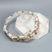 Коробка кондитерская, упаковка, &laquo;For you with love&raquo;, 29 х 29 х 5 см