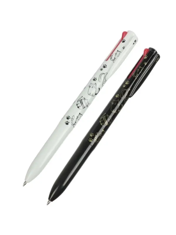 Набор ручек шариковых, 6 цветов, корпус в цвет чернил, в пластиковой упаковке