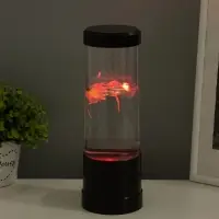 Светильник "Медузы" LED, RGB, USB, 3-5Вт, чёрный 9х9х25,5 см