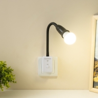 Бра с ПДУ "Синди" Е27 15Вт черный 4х2х33см Бра с ПДУ "Синди" Е27 15Вт черный 4х2х33см