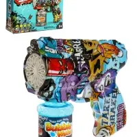 Генератор мыльных пузырей "Граффити", световые эффекты, цвета МИКС