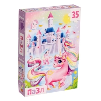 Пазлы «Страна единорогов», 35 элементов Пазлы «Страна единорогов», 35 элементов