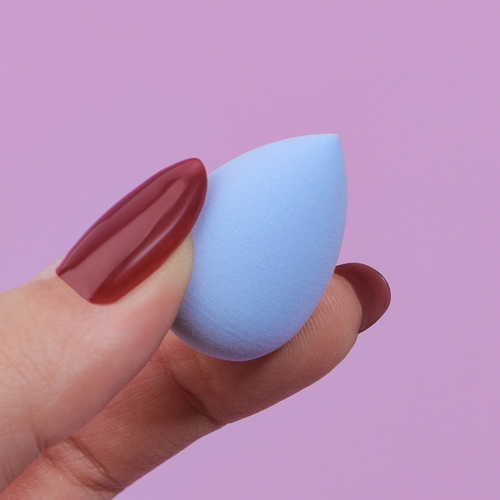 Набор спонжей для макияжа мини &laquo;Капля&raquo;, 3,5 &times; 2 см, увеличиваются при намокании, 5 шт, цвет МИКС