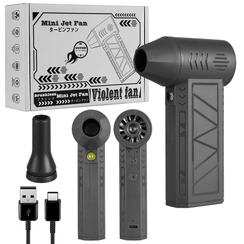 Высокоскоростной турбовентилятор GS2  серый