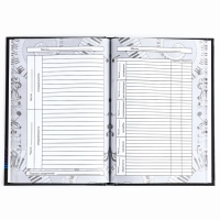 Дневник для музыкальной школы твердая обложка 40 л. &laquo;Наушники&raquo;