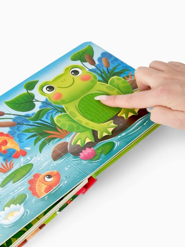 Трогательная книга "Кто живёт в лесу?"