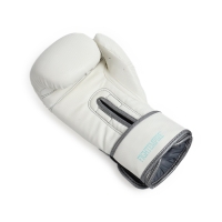 Боксёрские перчатки FIGHT EMPIRE, TIFFANY, белый карбон, размер 12 oz