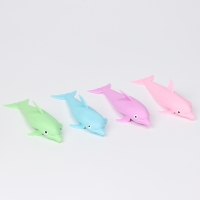 Антистресс сквиш мялка &laquo;Дельфин&raquo;, с песком, тянучка, в шоубоксе