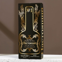 Подарочный набор косметики &laquo;Настоящий мужчина&raquo;, гель для душа во флаконе коньяка 250 мл и мыло для рук 5 шт, HARD LINE