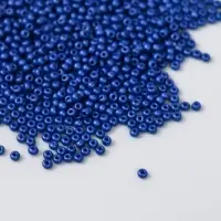 Бисер стекло 12/0 "Ультрамариновый" 15 гр