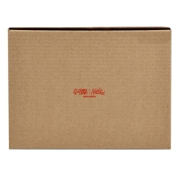 Коробка новогодняя складная &laquo;Новогодние шары&raquo;, бурый, 27 х 21 х 9 см, Новый год