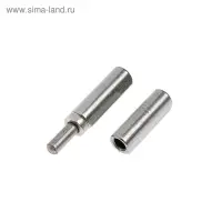 Петля гаражная,12&times;80 мм, для сварки, с подшипником, каплевидная