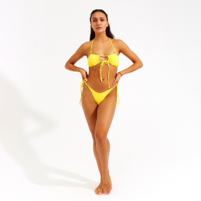 Купальник раздельный MINAKU, цвет жёлтый, р-р 42
