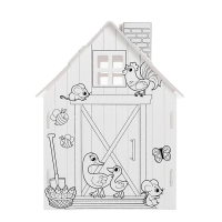 Домик-раскраска &laquo;Ферма&raquo; 3 в 1