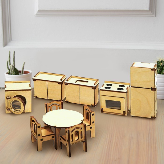 Набор игрушечной мебели для кукол &laquo;Кухня&raquo;