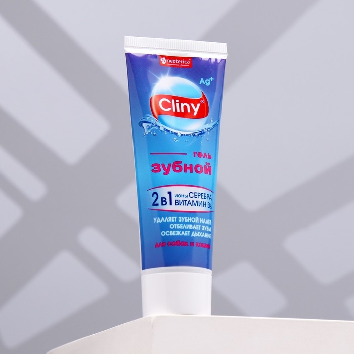 Зубной гель Cliny для кошек и собак, 75 мл Зубной гель Cliny для кошек и собак, 75 мл
