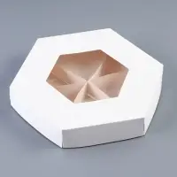 Менажница белая, 23&times;4 см