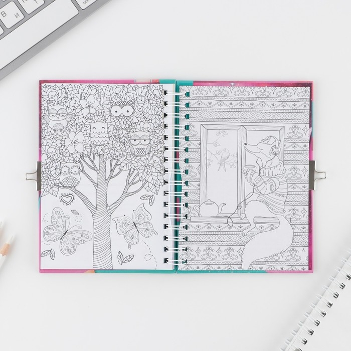 Анкета на замочке, в твердой обложке А6, 40 листов «Мои секреты» Анкета на замочке, в твердой обложке А6, 40 листов «Мои секреты»