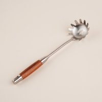 Ложка для спагетти Sima-Land Home 34х8,5 см, Рустик, цвет серебряный