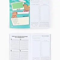 Блокнот творческий с заданиями А6+, 120 листов "Капибара"